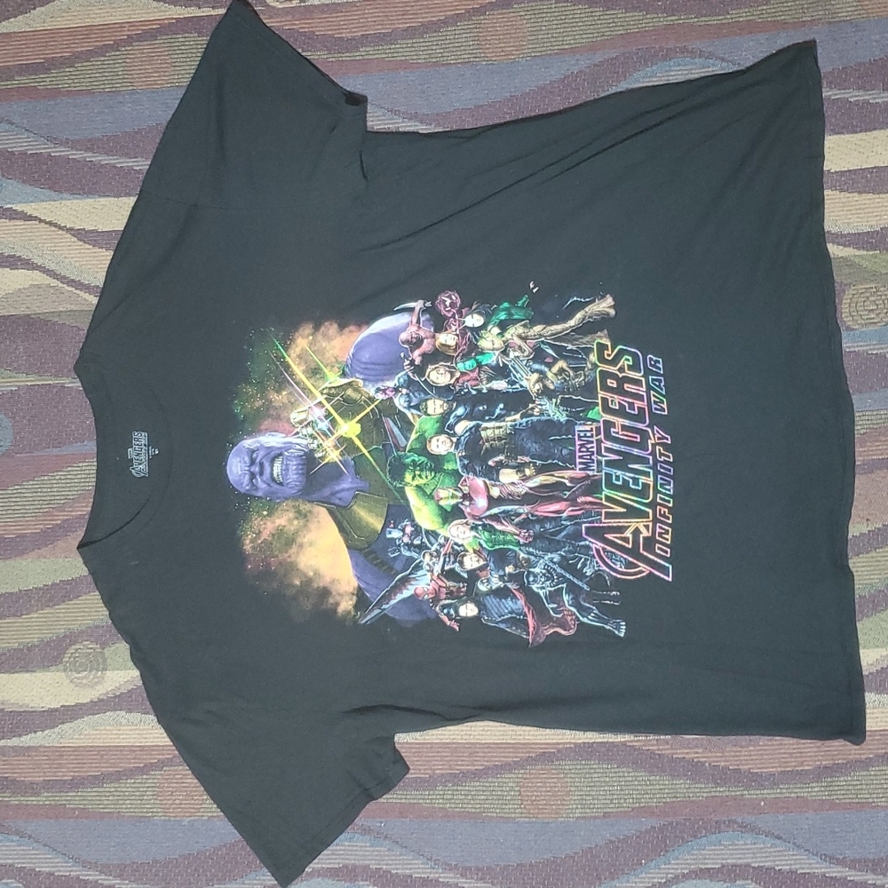 Marvel Avengers Infinity War Mens Graphic Tee